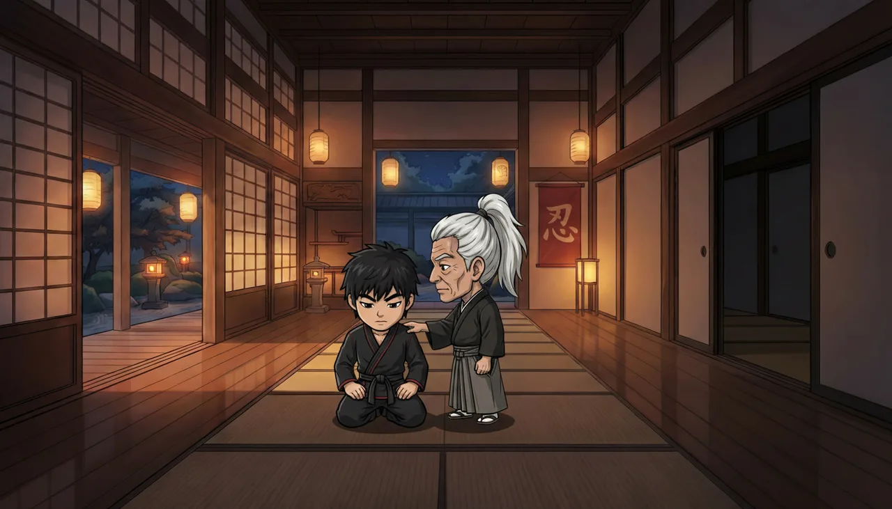 Le Sensei et le Disciple dans le dojo